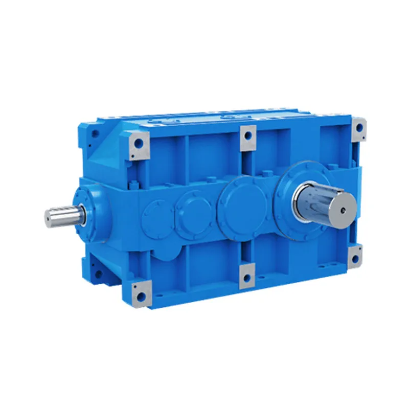 Косозубые и коническо-косозубые редукторы